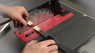 SawStop Service Tip: Using the Ruler and Fence Stops on the Compact Table Saw