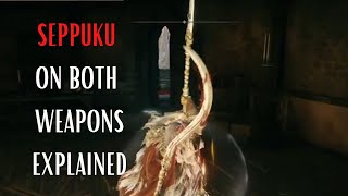 how to use seppuku on both weapons screenshot 4