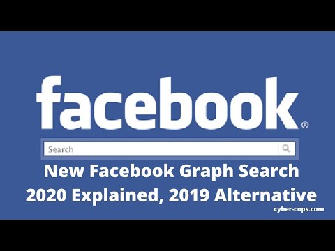 New Facebook Graph Search 2020 Explained, 2019 Alternative