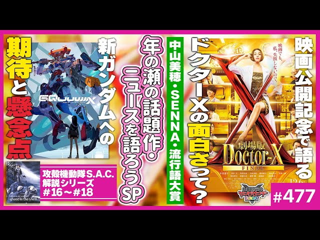 Miho Nakayama, Tsurumaki Gundam, Doctor X ~2024 Year-End Current