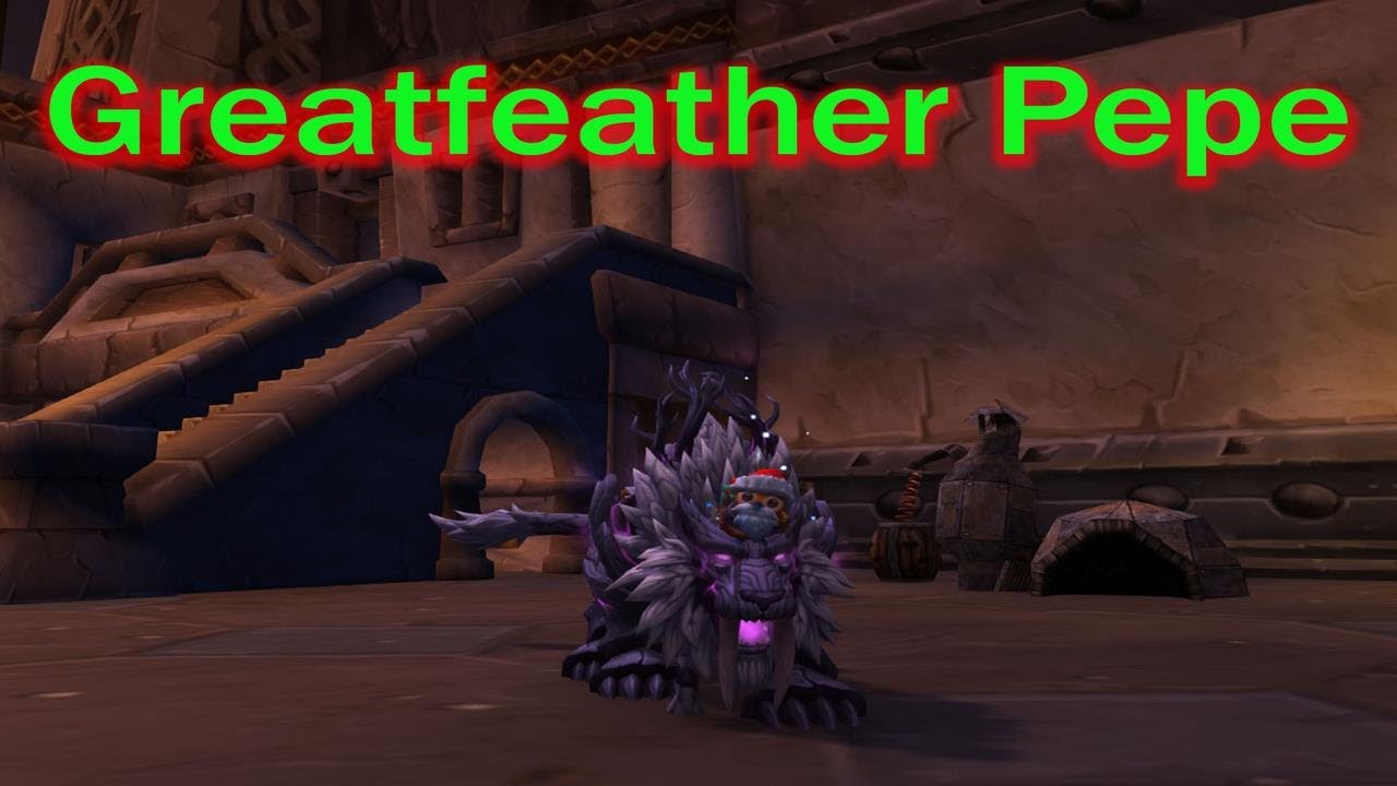 Winter Veil 2020 - Greatfeather Pepe Location (World of Warcraft)