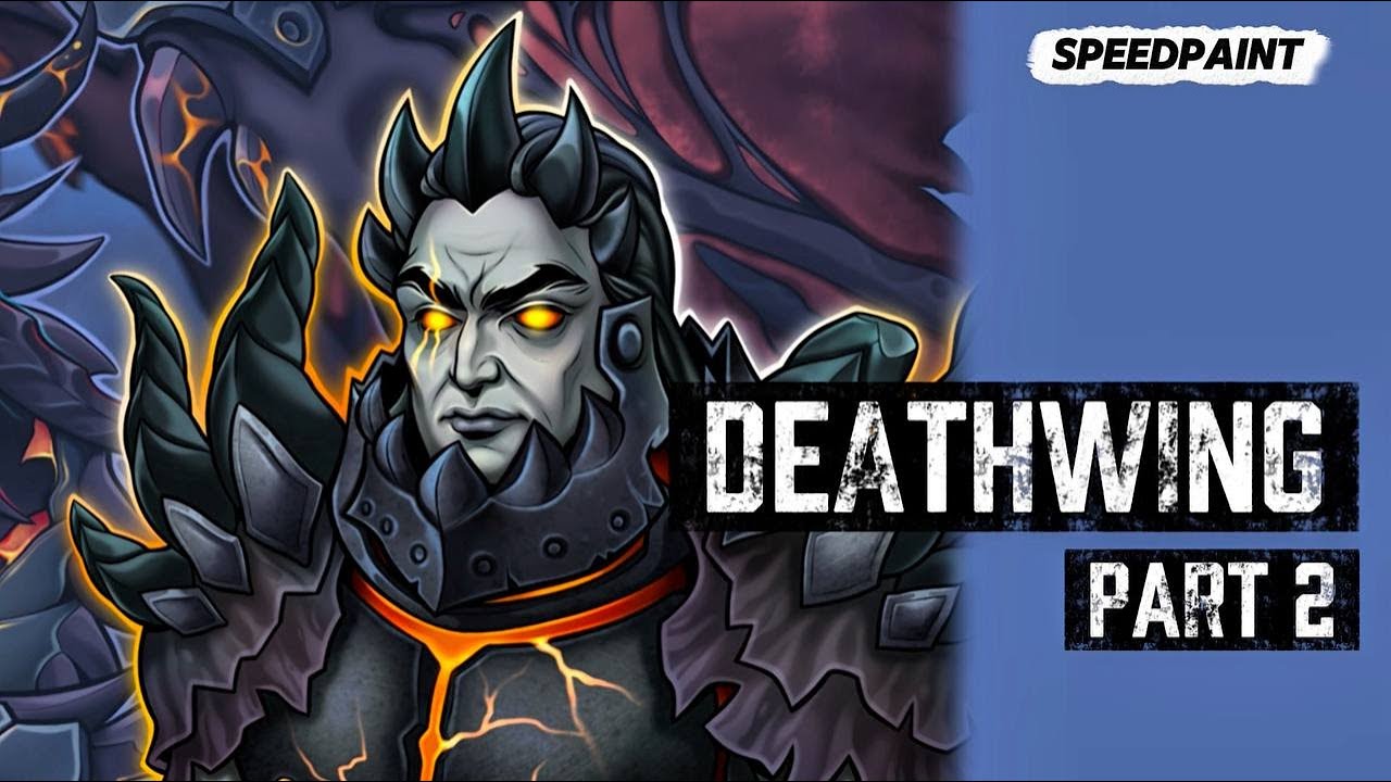 World of Warcraft Deathwing Speedpaint Pt. 2 | Silent Timelapse