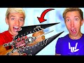 5 VAMPIRE Gadgets in REAL LIFE 👣 Stephen Sharer vs Fruit Ninja