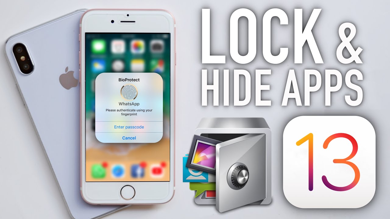 How to Lock \u0026 Hide Apps in iPhone!
