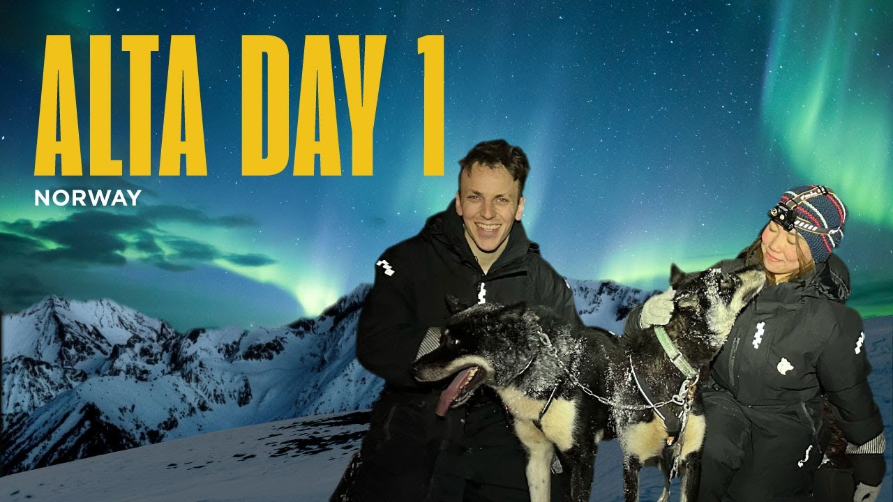 Arctic Adventure 1: Dogsledding and Northern Lights in Alta, Norway