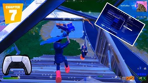 *NEW* Best Controller Settings For Chapter 7 Ranked & Reload! Aimbot + Fast Edits (PS4/PS5/XBOX/PC)