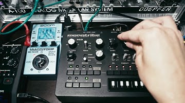 Searching 30092017 01 // Korg monotribe & Zoom MS-70CDR
