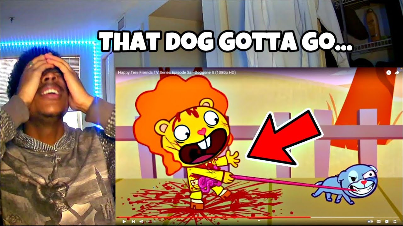 THAT DOG MUST BE STOPPED...Happy Tree Friends Doggone It REACTION