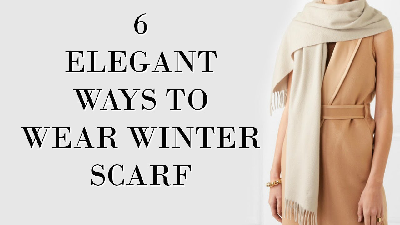 Warm Ways to Wear a Scarf This Winter – Glik's