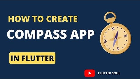 simple compass app in flutter | flutter soul