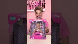 UNBOXING BARBIE STYLING HEAD ASMR 💖 #barbie #shorts Update