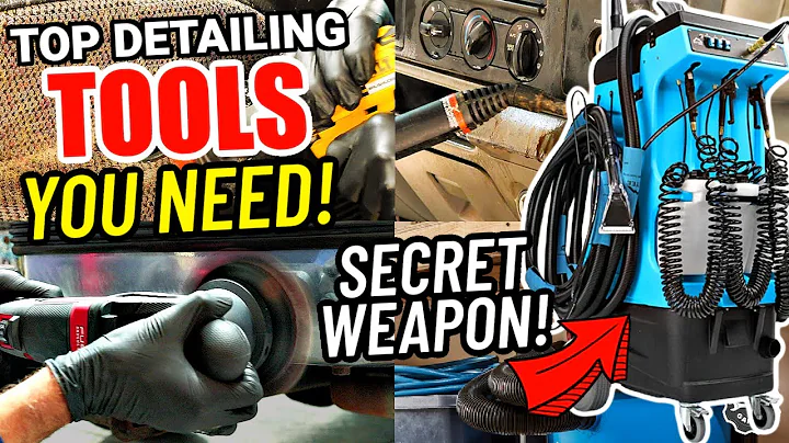 Top Car Detailing Tools You NEED!