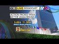 WION Live Broadcast | Action-packed week at the UNGA begins | Direct from London with Olly Barratt