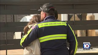 Children were home when suicidal man shot woman in Miami-Dade