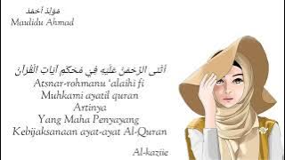 Maulidu ahmad - Risa solihah Ft Milatun nangimah || An Nur Religi Cover(Lirik Arab,latin,Terjemahan)
