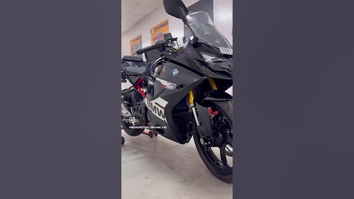 Bmw motorcycle Upgraded with 3M PPF