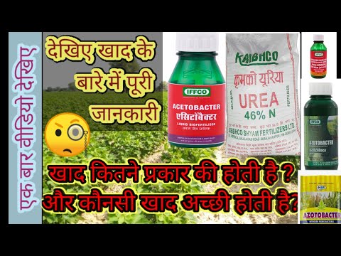 वीडियो: खाद क्या है और कितने प्रकार की होती है?