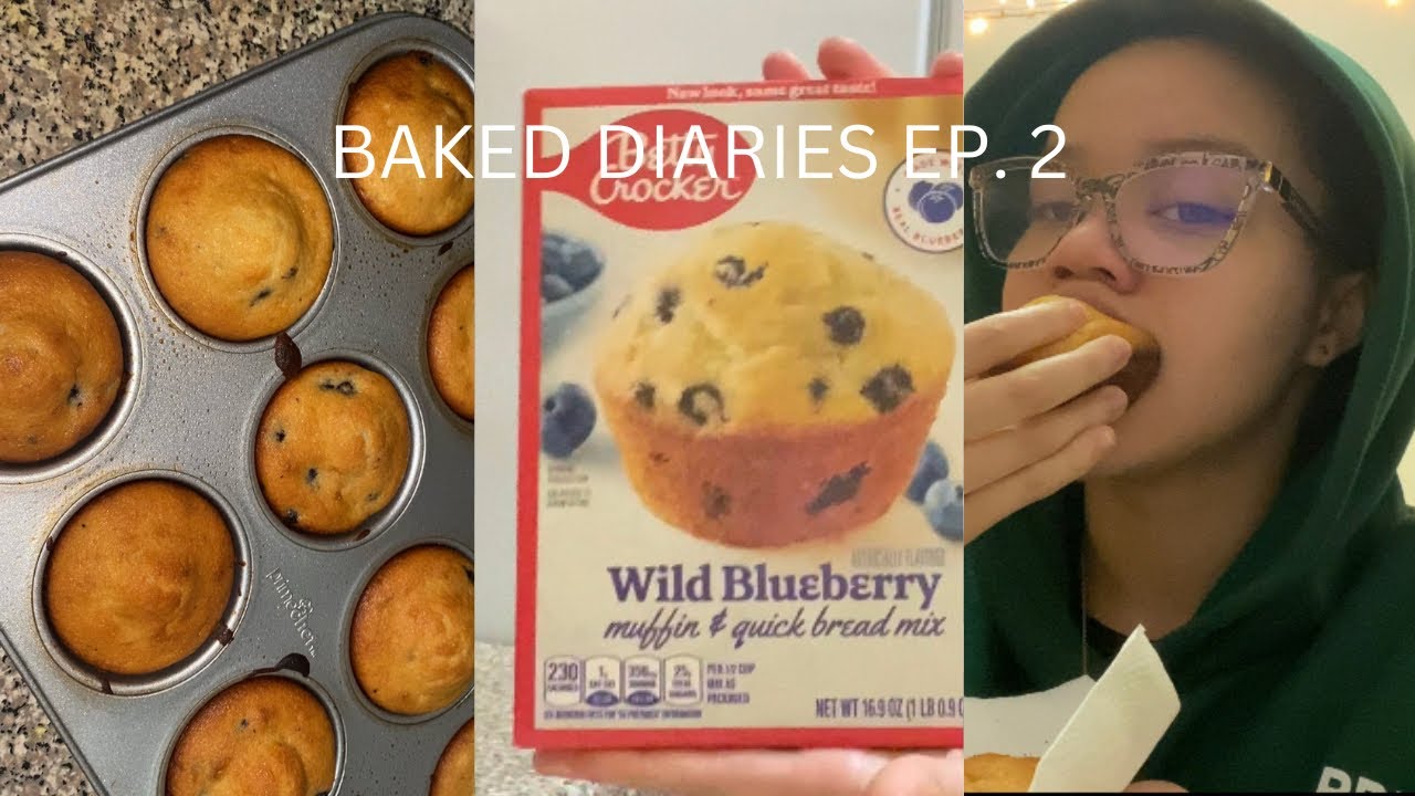 BAKED DIARIES EP. 2 BLUEBERRY MUFFINS YouTube
