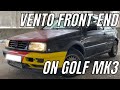 Why I have swapped Lada 2104 for a Golf MK3 - Vento front end on Golf MK3 - Flooded footwell fix