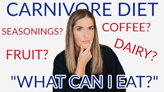 Can I Eat   on a Carnivore Diet?