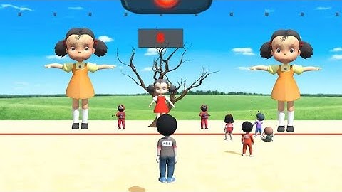 Squid Game SPORT 3D Part. 3 - Red light Green Light 456 Survival Life Challenge Hash Gamez Trailer