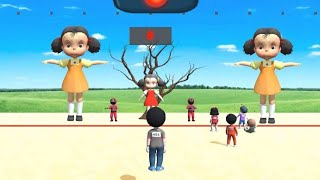 Squid Game SPORT 3D Part. 3 - Red light Green Light 456 Survival Life Challenge Hash Gamez Trailer screenshot 5