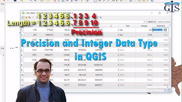 Precision and Integer Data Type in QGIS (Course: ArcGIS Pro vs QGIS Level 2, Lect:14) | Add Field |