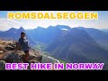 Romsdalseggen ( Amazing Hike in Norway 2019)