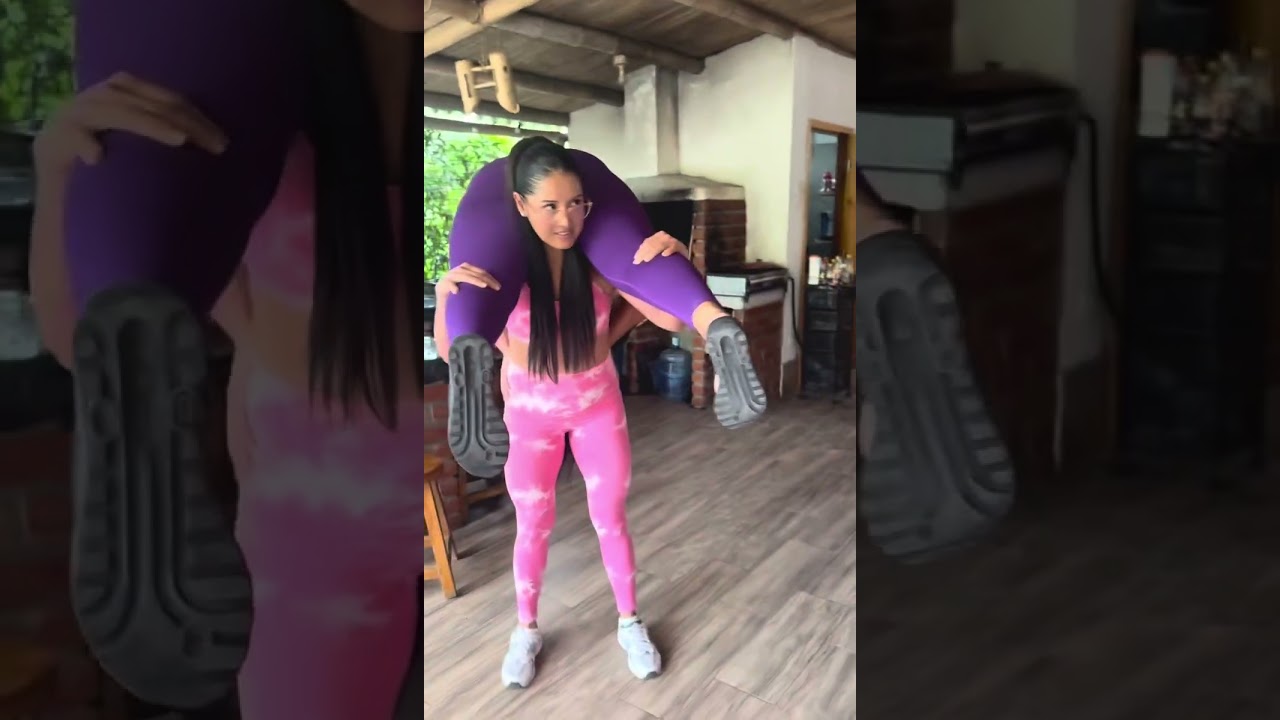 Ella tiene mucha fuerza 