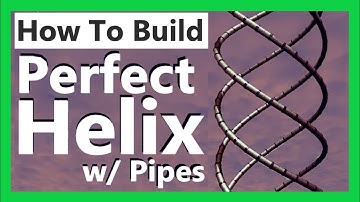How to Build A Helix w/ Pipes - NMS Glitch Building #nomanssky #glitchbuilding #criscrosaplesos
