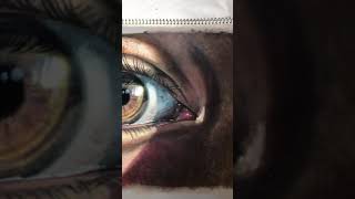 目の絵完成! ショートお試し