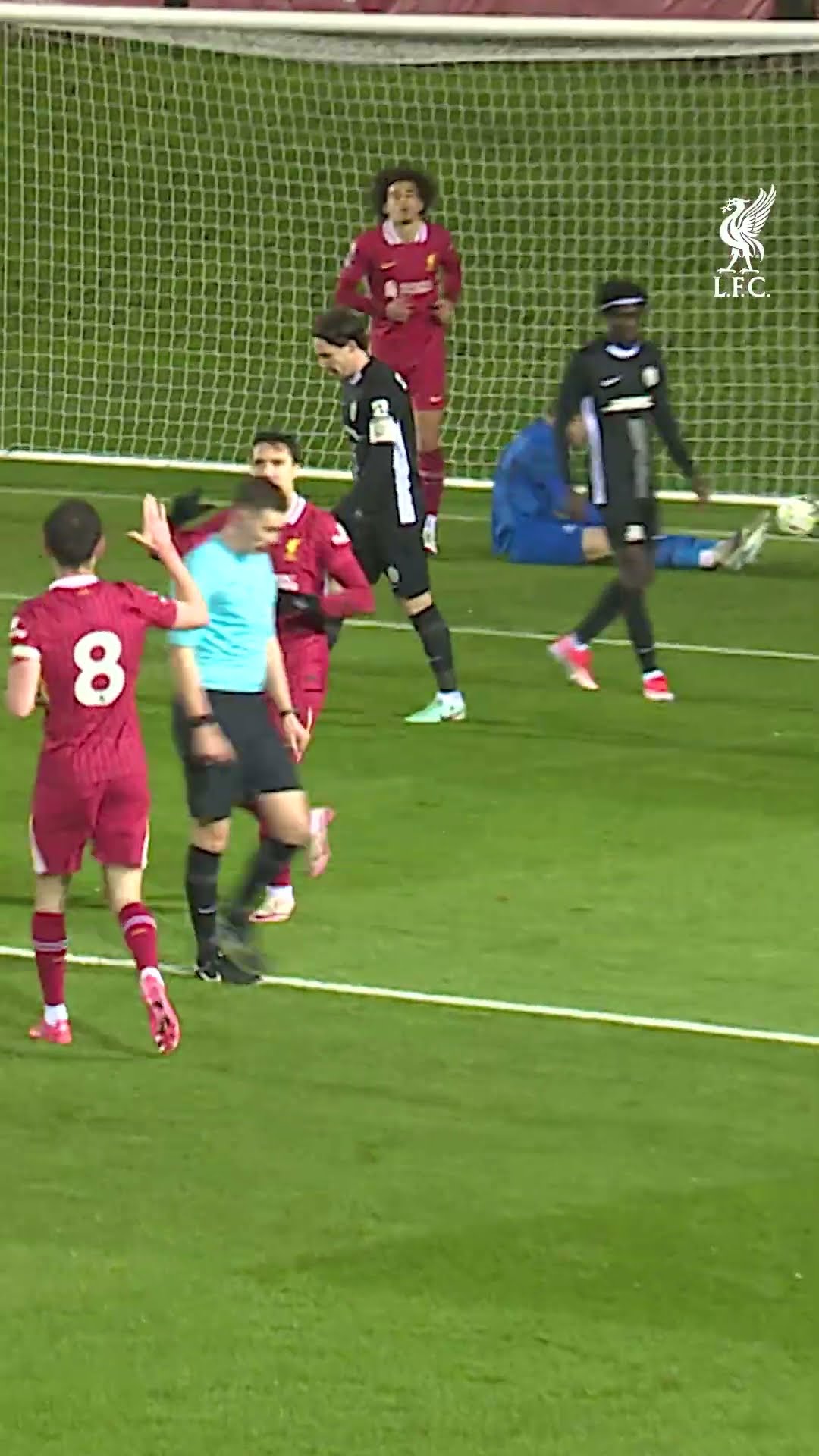 Federico Chiesa goal for Liverpool U21s ⚽️