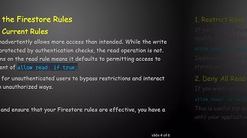 Why Your Firestore Rules Might Not Be Working