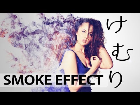 女性の背中に煙を描くッ Photoshopチュートリアル Youtube