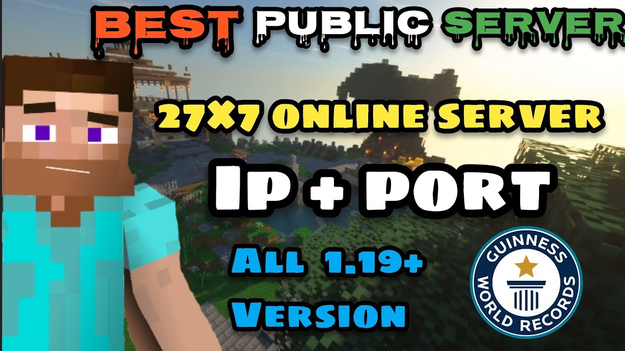Best Public Smp server for Minecraft Pocket edition+Java 1.19+ | Public ...
