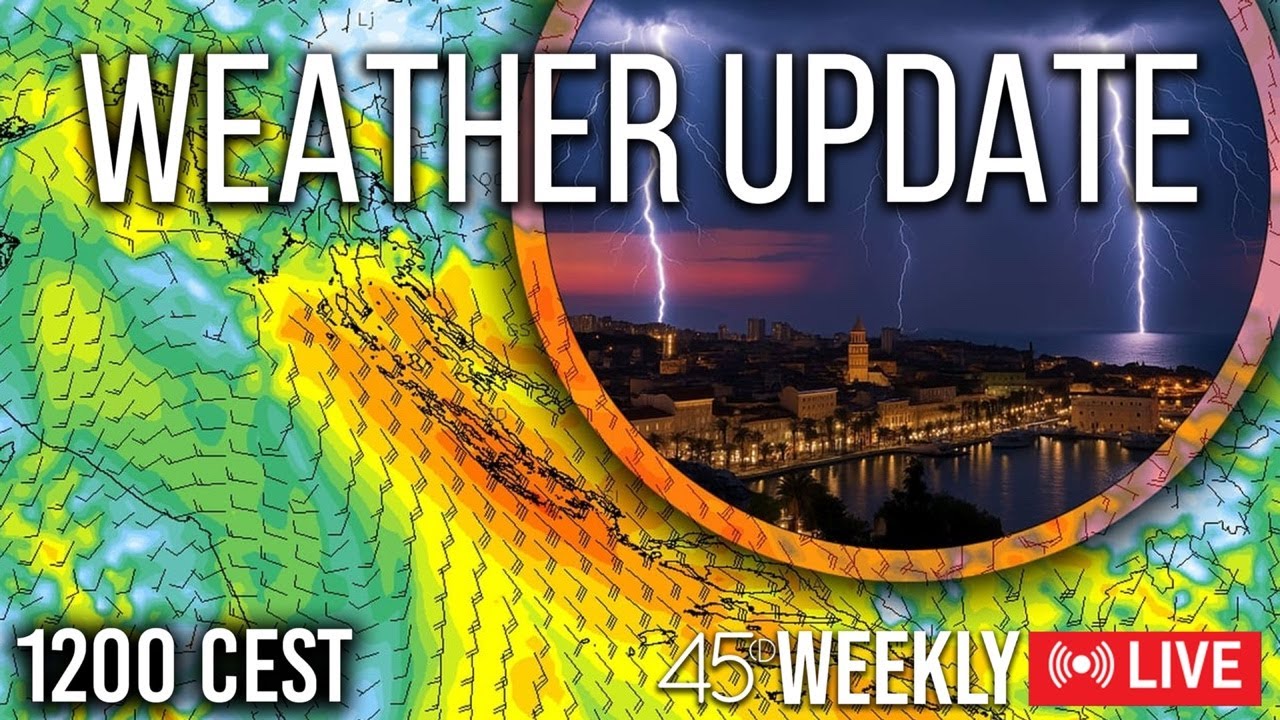 ⁣Weather Update: Wednesday 20th August