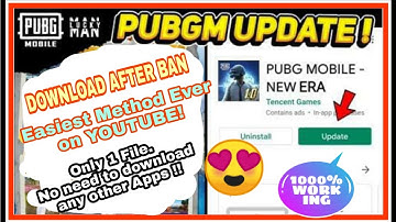 [1000% Working] How to Download/Update PUBG Mobile New Era After Ban