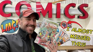 I Found a New Flea Market… and it was FULL OF COMIC BOOKS!!!