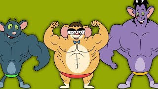 Rat A Tat - Muscular Dog And Mice Wrestlers - Funny Animated Cartoon Shows For Kids Chotoonz Tv