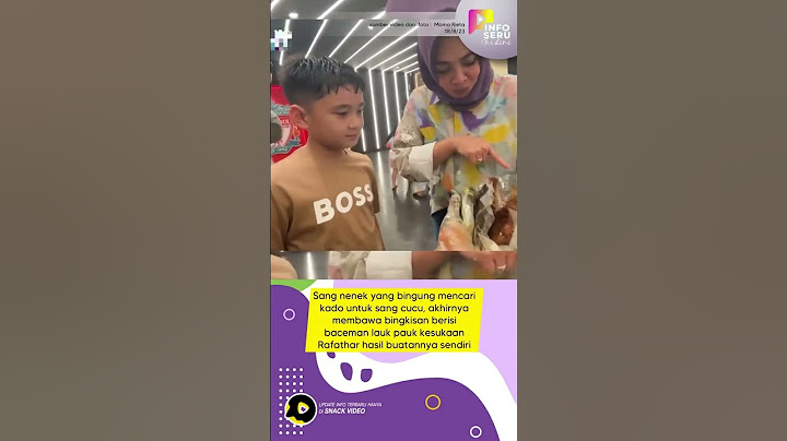 TAK SEMANGAT KARENA GAK DIKASIH KADO YANG DIINGINKAN