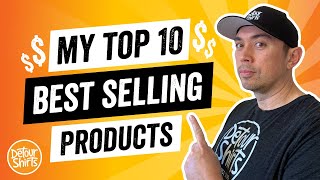 My Top 10 Print on Demand Products That Sell the Most on RedBubble & Merch by Amazon