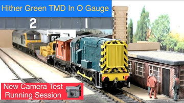 Model Trains 141 - Running Session on Hither Green TMD In O Gauge To Test My New Panasonic Camera