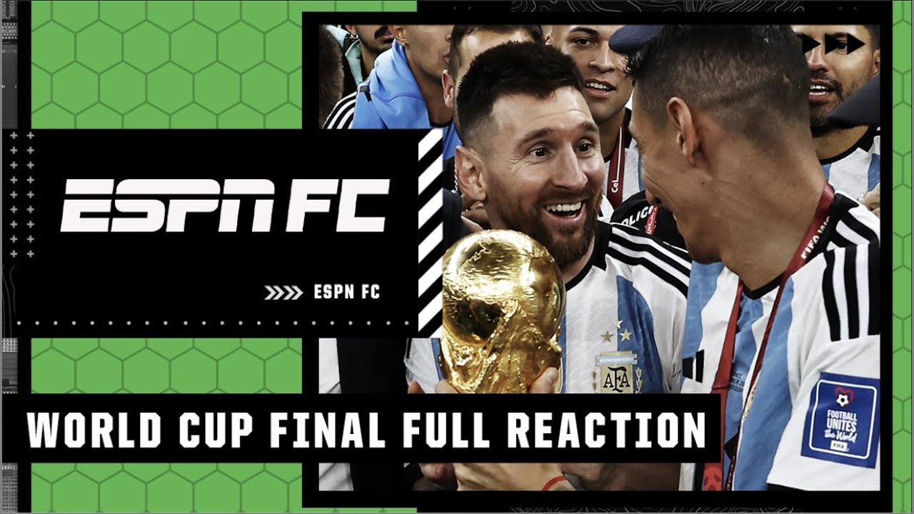 ⁣FULL REACTION to the World Cup Final: Argentina vs. France was DRAMA GALORE! 🔥 | ESPN FC