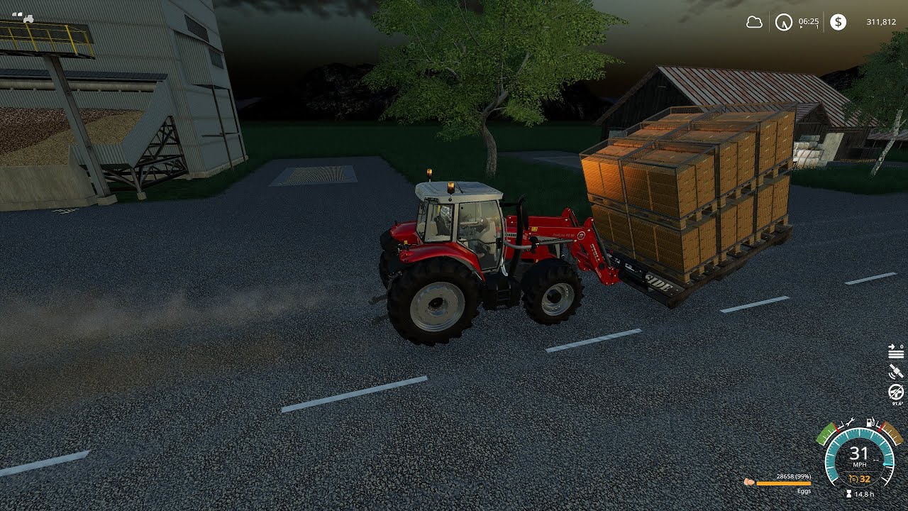 FS19 Flat Map 33 (Surviving Hard Economy) * Feeding Sheep & Chickens