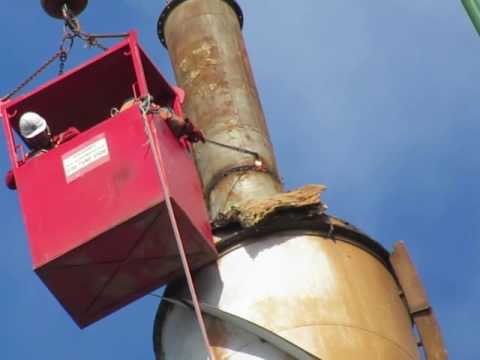 GLOSSOP CHIMNEY COMES DOWN JULY 2016