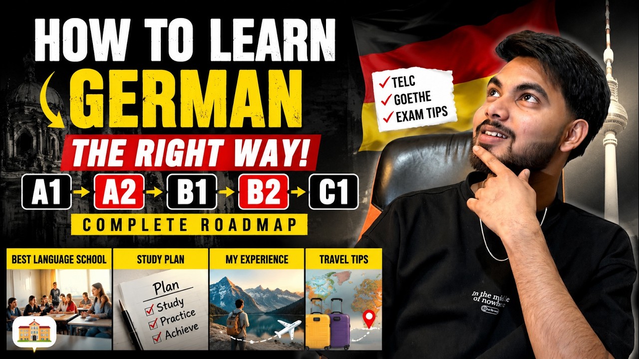 How I Learned German From A1 to C1 🇩🇪 | Complete Roadmap + TELC/Goethe ...