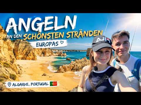 We're fishing on the most beautiful beaches in Europe! What can we catch in the Algarve?