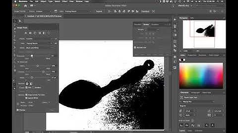 Illustrator — Tracing drawing and exporting .dxf