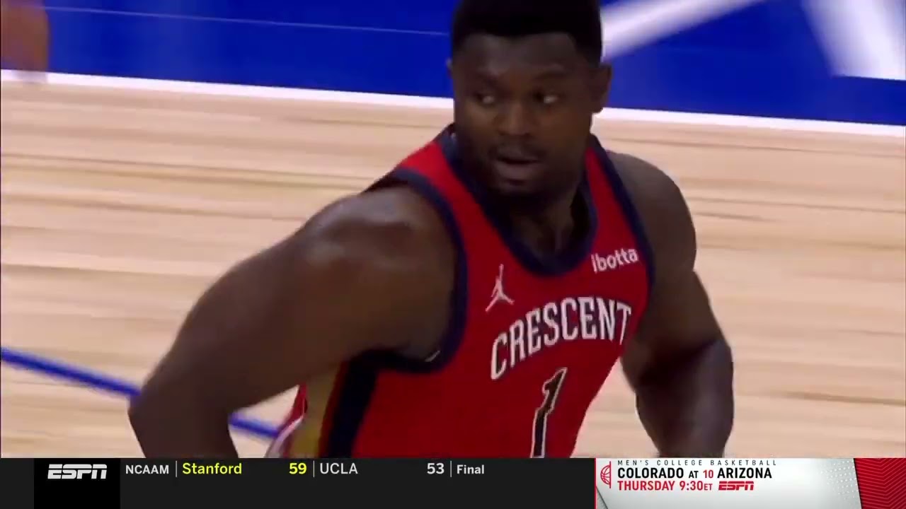 Pelicans vs Twolves SVP (Zion Domination)