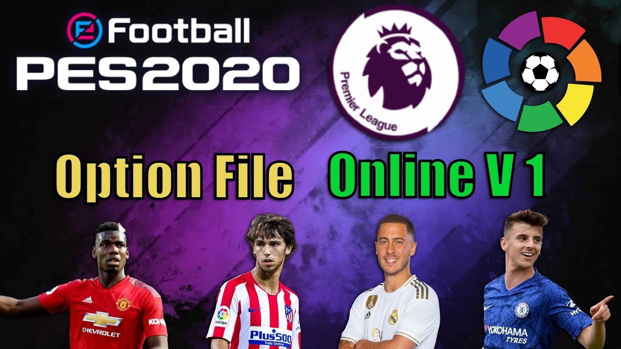  Download PES 2021 Option Files eFootball - 2020
